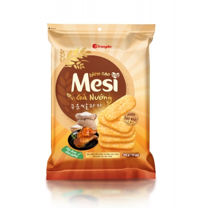 Túi bánh gạo Mesi vị gà nướng 130g